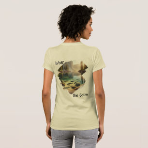 Trage die Ruhe – T-Shirt „Seelandschaft“