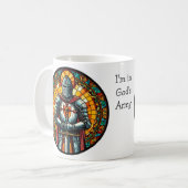 Trage die Rüstung Gottes! Faith Kaffeetasse (Vorderseite Links)