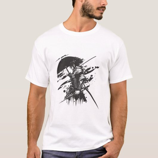 Trage die Stärke. Lebe den Krieger. T-Shirt (Vorderseite)
