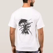 Trage die Stärke. Lebe den Krieger. T-Shirt (Rückseite)
