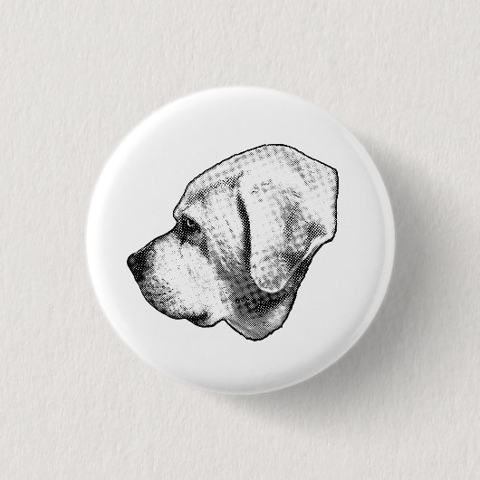 Trage ein Lächeln, teile einen Freund Button (Vorderseite)