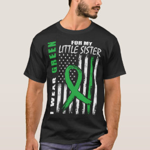 Trage Grün, kleine Schwester Nierenerkrankung Bewu T-Shirt