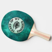 TRÄGE MEINER ENEMIEN! TISCHTENNIS SCHLÄGER (Seitenansicht)