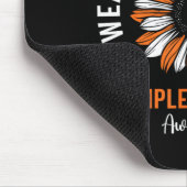 Trage Orange für das Bewusstsein für Multiple Skle Mousepad (Ecke)