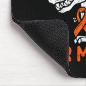 Trage Orange Für Mama Dinosaurier Multiple Skleros Mousepad (Ecke)