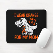 Trage Orange Für Mama Dinosaurier Multiple Skleros Mousepad (Mit Mouse)