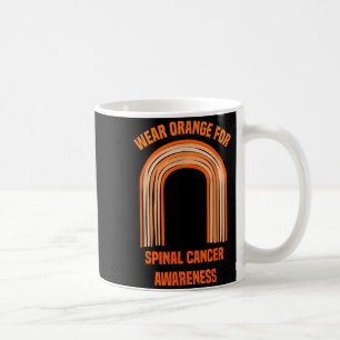 Trage Orange für Rückenmarkskrebs-Bewusstsein-Shir Kaffeetasse