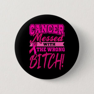 Trage Pink World Cancer Day Geschenk Pink Ribbon C Button