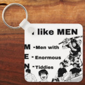 "Trage Stärke, Stil und Toji Everywhere." Schlüsselanhänger (Vorderseite)