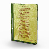 Tragedy-Akrylblock Fotoblock (Rechts)