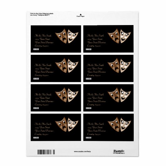 Tragedy & Comedy (Vorne)