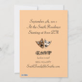 Tragedy & Comedy Einladung (Rückseite)