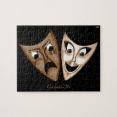 Tragedy & Comedy Puzzle (Horizontal)