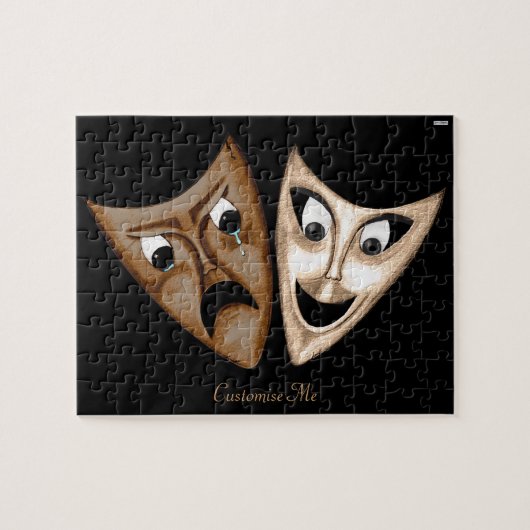 Tragedy & Comedy Puzzle (Horizontal)