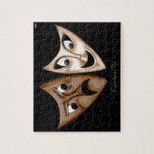 Tragedy & Comedy Puzzle (Vertikal)