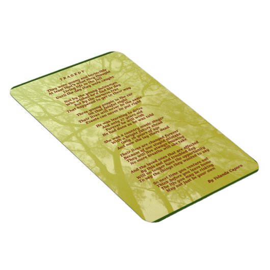 Tragedy Flexible Magnet (Rechte Seite)