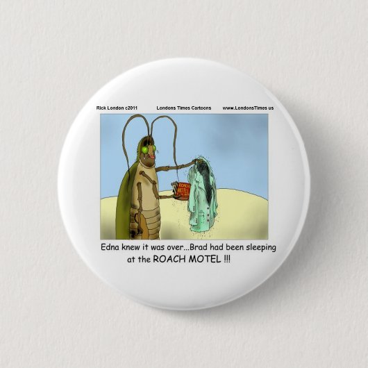 Tragedy @ Roach Motel Funny gibt T-Shirts Tasse et Button (Vorderseite)
