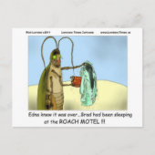 Tragedy @ Roach Motel Funny gibt T-Shirts Tasse et Postkarte (Vorderseite)