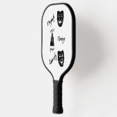 Tragedy + Timing Equals Comedy Theater Pickleball Schläger (Links)