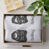Tragedy + Timing Equals Comedy Theater Seidenpapier (Geschenk)