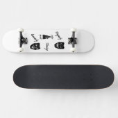 Tragedy + Timing Equals Comedy Theater Skateboard (Horizontal)