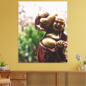 Tragen der Buddha-Leinwand laden Leinwanddruck (Insitu (Wohnzimmer))