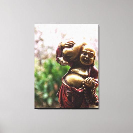 Tragen der Buddha-Leinwand laden Leinwanddruck (Vorderseite)