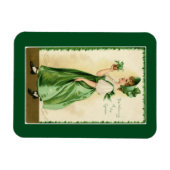 Tragen des Grünen Magnet (Horizontal)