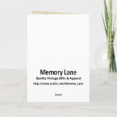 Tragen des Grüns - Vers nach innen Karte (Rückseite)