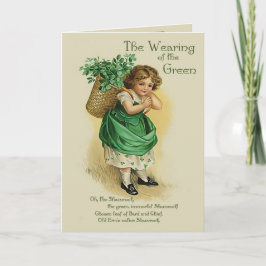 Tragen des Grüns - Vers nach innen Karte