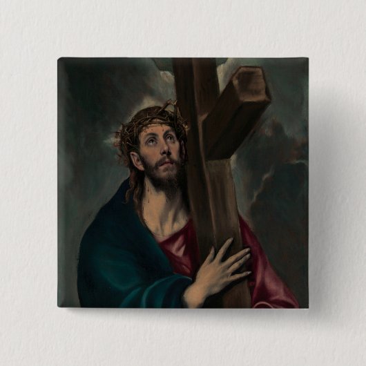 Tragen des Kreuzes Button (Vorderseite)