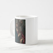 Tragen des Kreuzes Kaffeetasse (Vorderseite Links)