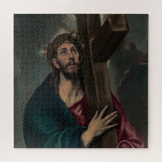 Tragen des Kreuzes Puzzle (Horizontal)