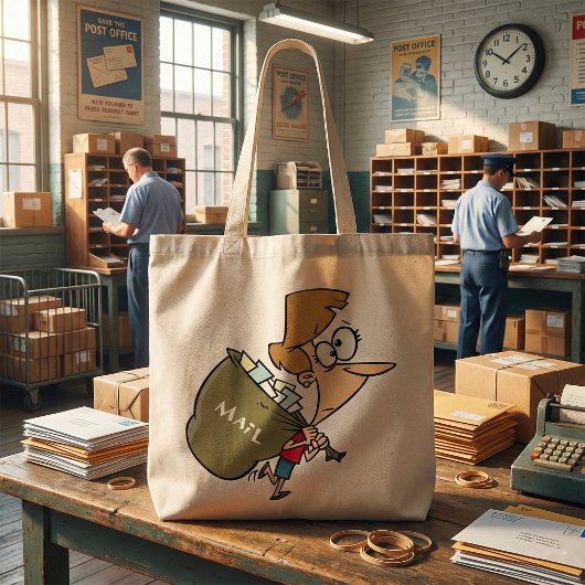 Tragen einer Post-Taschen-Taschen-Tasche Tragetasche