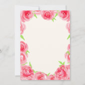 Tragen eines Hat Derby-Brautparty Einladung (Rückseite)