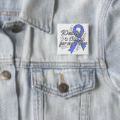 Tragen eines Periwinkle Ribbon für meinen Helden Button (Beispiel)