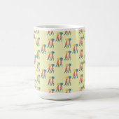 Tragen eines Pillen-Musters Kaffeetasse (Mittel)
