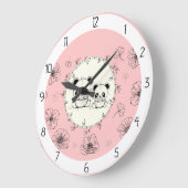 tragen große wanduhr (Winkel)