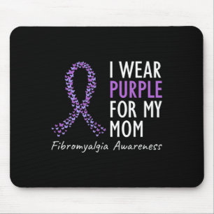 Tragen Lila für meine Mama Fibromyalgie Bewusstsei Mousepad