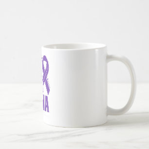 Tragen Lila für meine Nana Fibromyalgie Bewusstsei Kaffeetasse