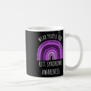 Tragen Lila für Rett-Syndrom Kaffeetasse