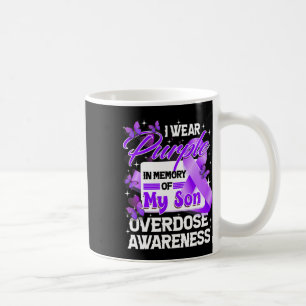 Tragen Lila im Gedächtnis meines Sohnes Überdosier Kaffeetasse