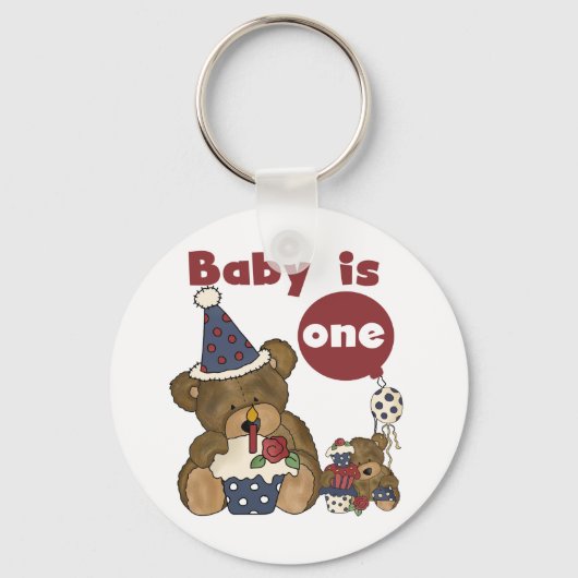 Tragen Sie 1. Bortjdau blaue T-Shirts und Geschenk Schlüsselanhänger (Vorderseite)