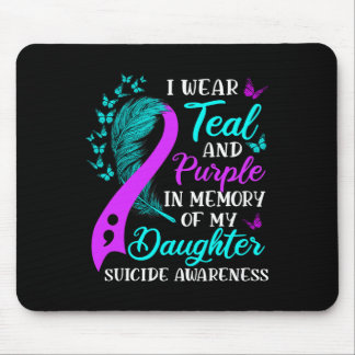 Tragen Sie Aquamarin Lila in Erinnerung an meinen  Mousepad