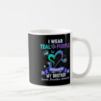 Tragen Sie Aquamarin und Lila für meinen Bruder Su Kaffeetasse