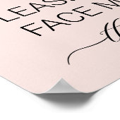 Tragen Sie bitte den Schönheitssalon Wellness-Cent Poster (Ecke)