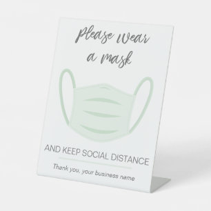 Tragen Sie bitte ein individuelles Firmenzeichen m Sockelschild