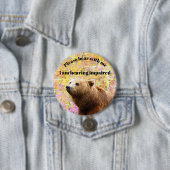 Tragen Sie bitte mit mir, den ich - gehindert höre Button (Beispiel)
