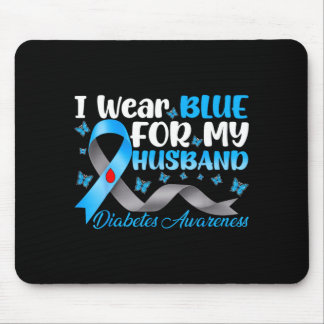 Tragen Sie Blau für das Diabetes-Bewusstsein des E Mousepad