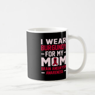 Tragen Sie Burgund für Mama Brain Brain Aneurysm M Kaffeetasse